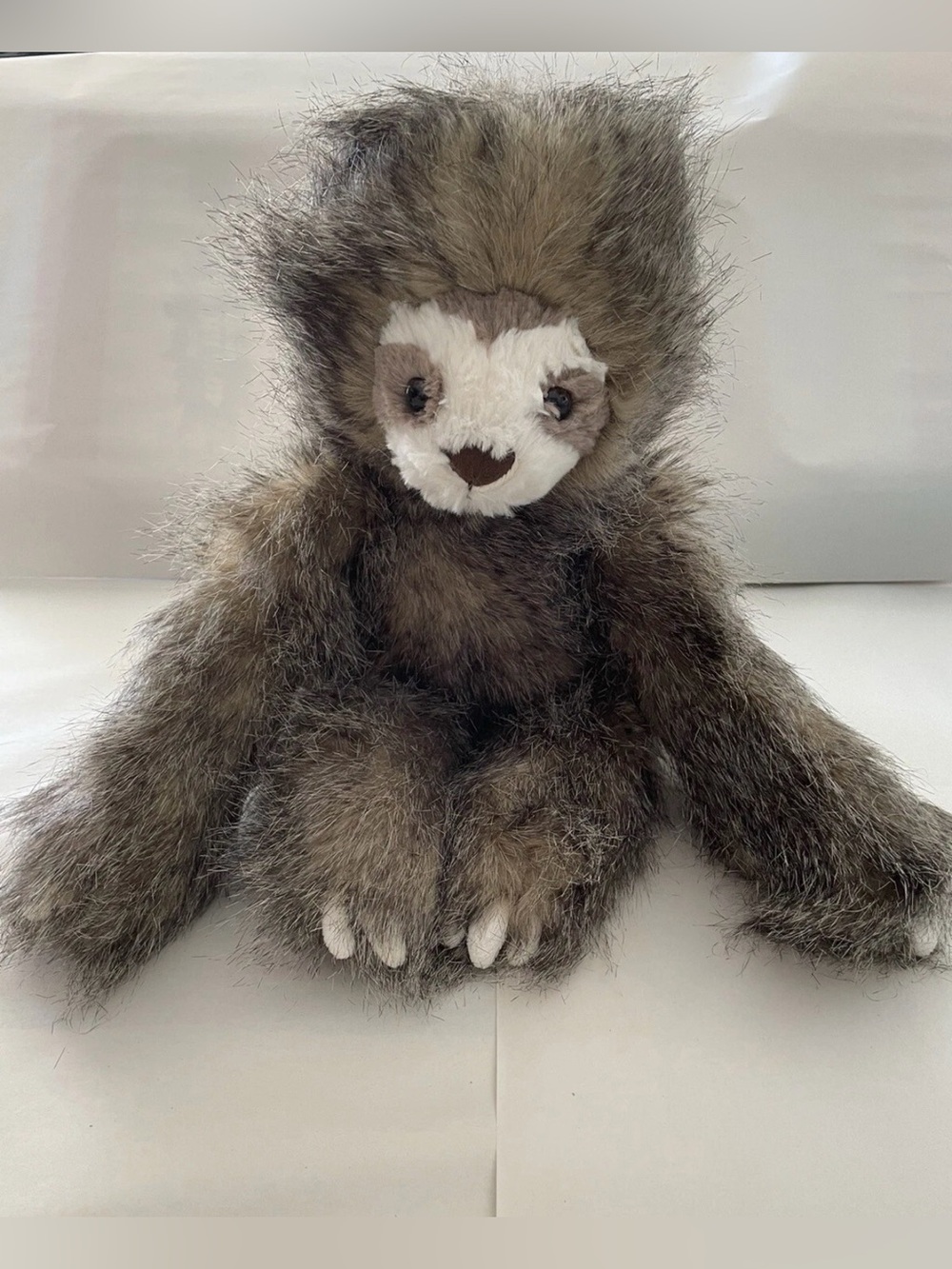 13" Pottery Barn Kids SF Plush SLOTH Discontinued Stuffed Stuffy Animal 2017 EXC